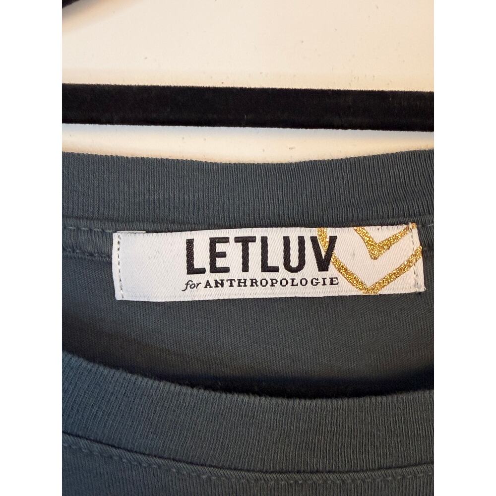 LETLUV for Anthropologie Blondie Heart of Glass Disco Ball Graphic Tee Size S - Picture 3 of 5